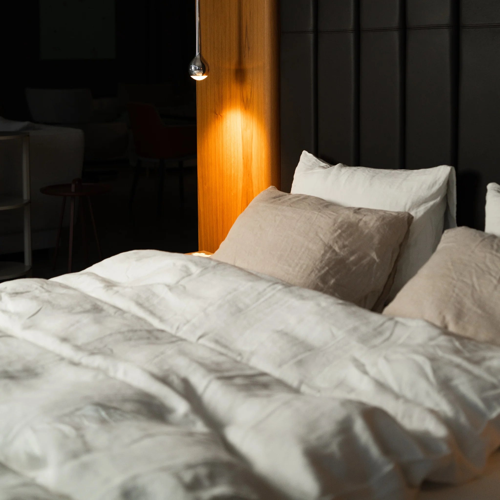 Stonewashed Linen Duvet Cover Set – White | 100% Natural